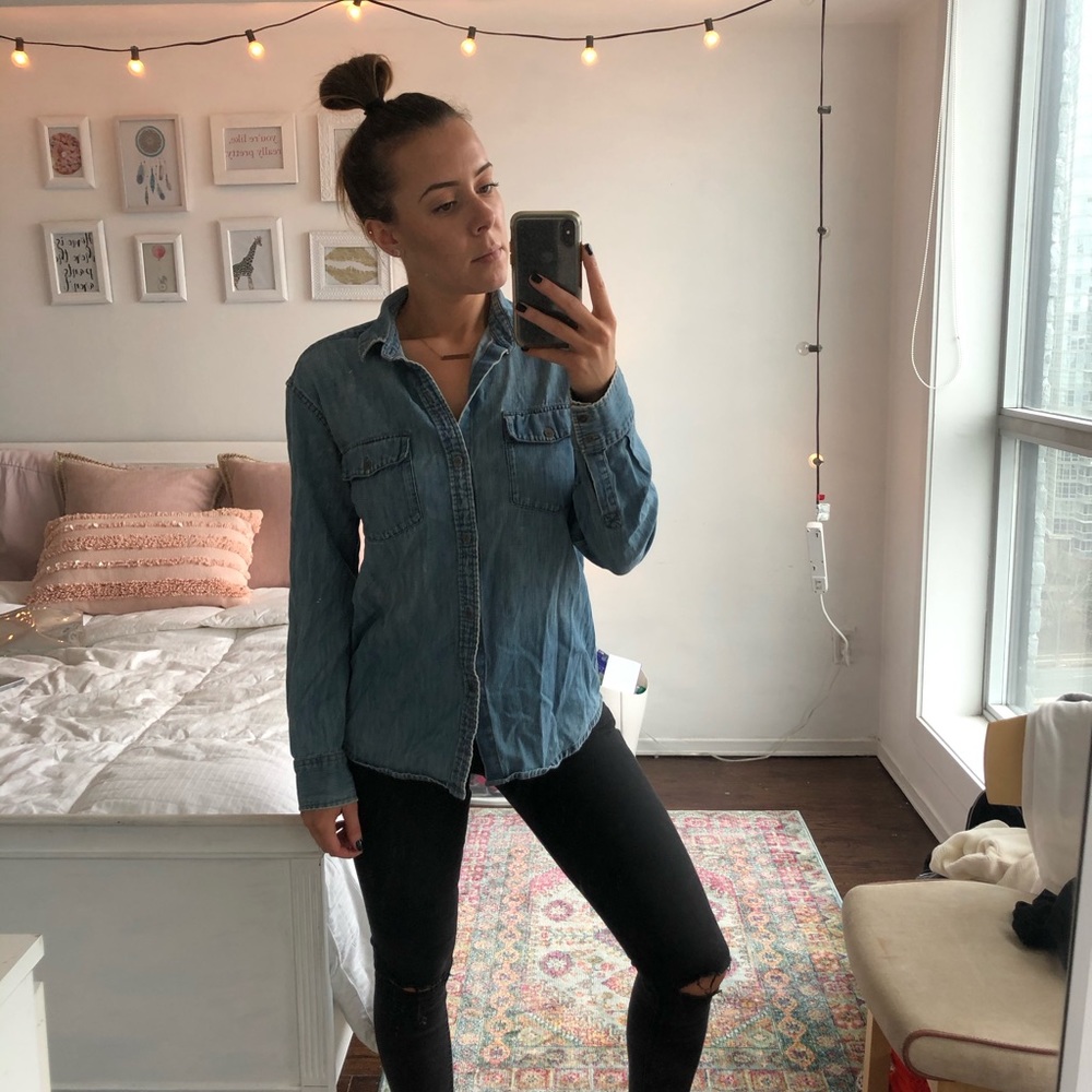 TNA Jean shirt